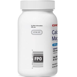 کلسیم منیزیم جی ان سی 180 عدد GNC Calcium 1000 Magnesium 400