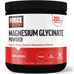 منیزیم گلیسینات فورس فاکتور Force Factor Magnesium Glycinate