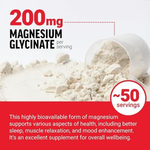 منیزیم گلیسینات فورش فاکتور Force Factor Magnesium Glycinate