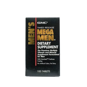 مولتی ویتامین مگا من جی ان سی 100 عدد GNC Mega Men