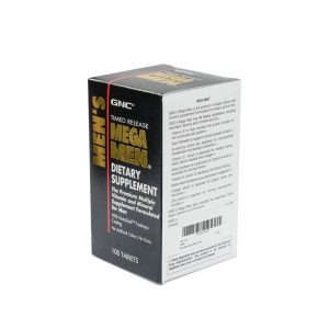 مولتی ویتامین مگا من جی ان سی 100 عدد GNC Mega Men