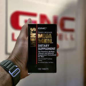 مولتی ویتامین مگا من جی ان سی 100 عدد GNC Mega Men