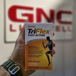 مفصل ساز تریفلکس جی ان سی 120 عدد GNC TriFlex Fast-Acting