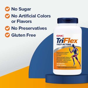 مفصل ساز تریفلکس جی ان سی 120 عدد GNC TriFlex Fast-Acting