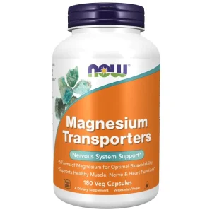 منیزیم ترانسپورترز ناو 180 عدد NOW Foods Magnesium Transporters