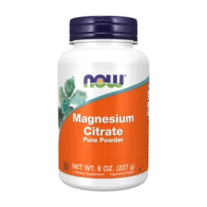 منیزیم سیترات ناو 227 گرم NOW Foods Magnesium citrate