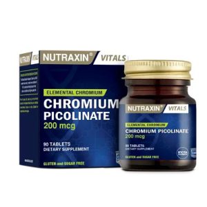 کرومیوم پیکونات نوتراکسین 90 عدد Nutraxin Chromium Picolinate