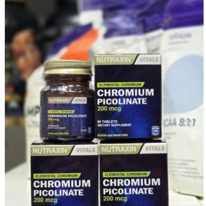 کرومیوم پیکونات نوتراکسین 90 عدد Nutraxin Chromium Picolinate