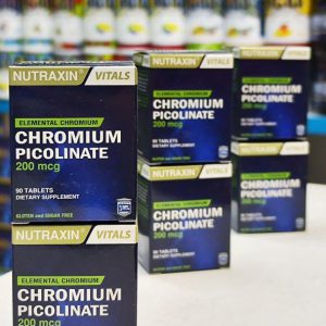 کرومیوم پیکونات نوتراکسین 90 عدد Nutraxin Chromium Picolinate