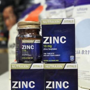 زینک سولفات نوتراکسین 100 عدد Nutraxin Zinc