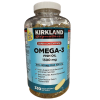 فیش اویل امگا 3 کرکلند 1300 میلی گرم 330 عدد Kirkland Omega-3 Fish Oil