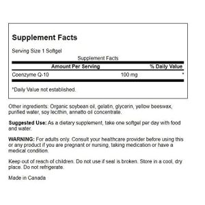 کوآنزیم کیوتن سوانسون 50 سافت ژل Swanson Coq10