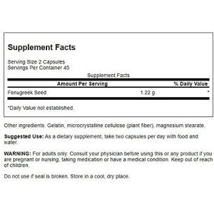 دانه شنبلیله سوانسون Swanson Fenugreek Seed