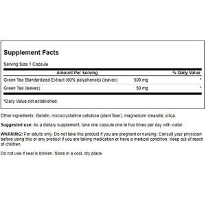 عصاره چای سبز سوانسون Swanson Green Tea Extract