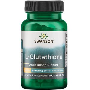 کپسول ال-گلوتاتیون سوانسون مقابله با استرس اکسیداتیو و پشتیبانی از سم‌زدایی بدن