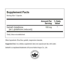 کپسول ال-گلوتاتیون سوانسون مقابله با استرس اکسیداتیو و پشتیبانی از سم‌زدایی بدن