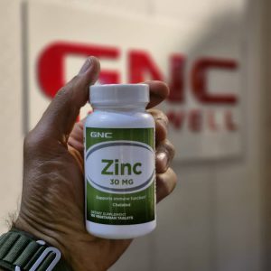 مکمل زینک جی ان سی GNC Zinc 30mg
