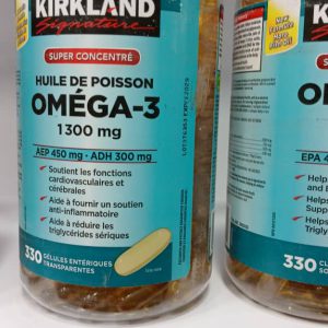 فیش اویل امگا 3 کرکلند 1300 میلی گرم 330 عدد Kirkland Omega-3 Fish Oil