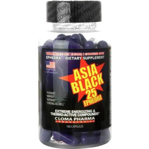 قرص چربی سوز آسیا بلک 25 کلوما فارما CLOMA PHARMA Asia Black