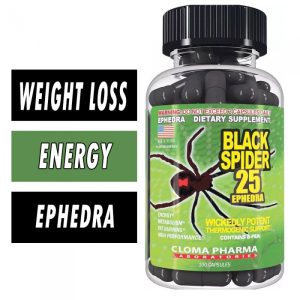 چربی سوز بلک اسپایدر 25 کلوما فارما Cloma Pharma Black Spider