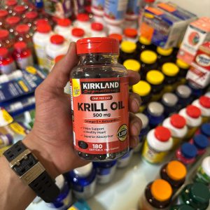 روغن کریل کرکلند 180 عدد Kirkland Signature Krill Oil