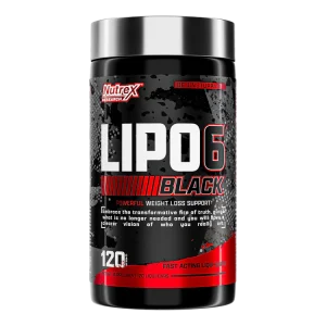 لیپو سیکس بلک ناترکس NUTREX LIPO 6 BLACK قوی ترین مکمل چربی سوز