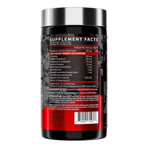 لیپو سیکس بلک ناترکس NUTREX LIPO 6 BLACK قوی ترین مکمل چربی سوز