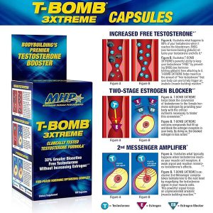تست بوستر تی بمب ام اچ پی MHP T-Bomb 3xtreme Clinically Tested