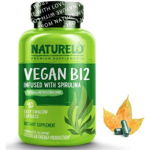 ویتامین B12 نیچرلو گیاهی NATURELO Vegan B12