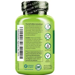 ویتامین B12 نیچرلو گیاهی NATURELO Vegan B12