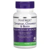 قرص دارچین بیوتن و کروم ناترول 60 عدد Natrol Cinnamon Biotin Chromium