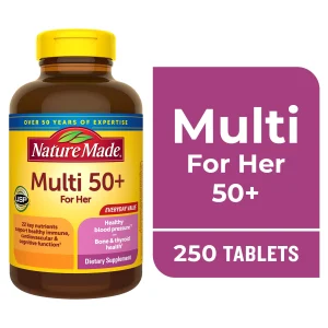 مولتی ویتامین زنانه نیچرمید Nature Made Multi 50 PLUS For Her