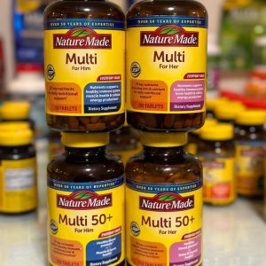 مولتی ویتامین زنانه نیچرمید Nature Made Multi 50 PLUS For Her