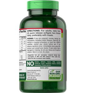 روغن ماهی نیچرز تریث 2400 میلی گرم 250 عدد Nature's Truth Fish Oil