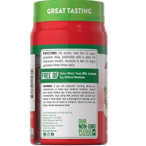 پاستیل سرکه سیب نیچرز تریث ارگانیک 60 عدد