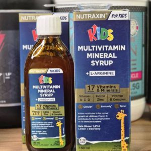 سیروپ مولتی ویتامین مینرال نوتراکسین کودکانه NUTRAXIN KIDS MULTI