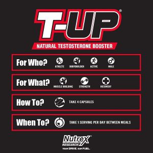 تقویت کننده تستوسترون تی آپ ناترکس بلک Nutrex Black T-Up