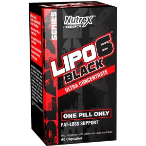 کاهش دهنده وزن لیپو سیکس بلک اولترا ناترکس Nutrex Lipo-6 Black Ultra