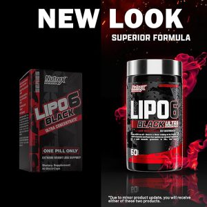کاهش دهنده وزن لیپو سیکس بلک اولترا ناترکس Nutrex Lipo-6 Black Ultra