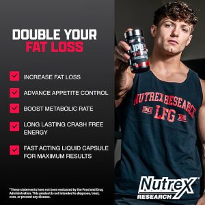 کاهش دهنده وزن لیپو سیکس بلک اولترا ناترکس Nutrex Lipo-6 Black Ultra
