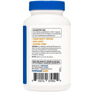 ویتامین ب 1 نوتری کاست 120 عدد Nutricost Vitamin B1