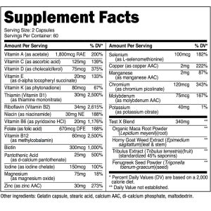 مولتی ویتامین مردانه پریمافورس Primaforce Multivitamin for Men