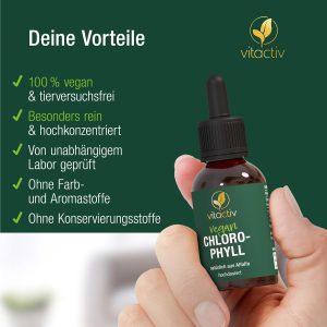 قطره کلروفیل ویت اکتیو نچرال نوتریشن VITACTIV Chlorophyll Drops