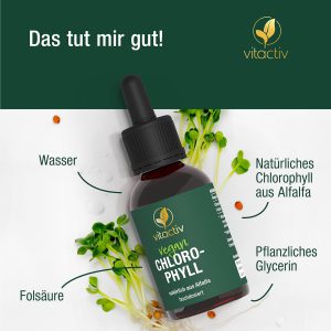 قطره کلروفیل ویت اکتیو نچرال نوتریشن VITACTIV Chlorophyll Drops