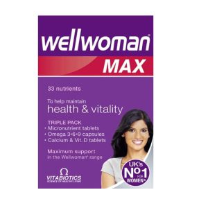 کپسول ولمن ویتابیوتیکس 84 عدد Vitabiotics Wellwoman Max