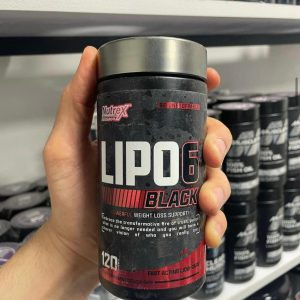 لیپو سیکس بلک ناترکس NUTREX LIPO 6 BLACK قوی ترین مکمل چربی سوز