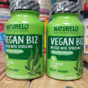ویتامین B12 نیچرلو گیاهی NATURELO Vegan B12