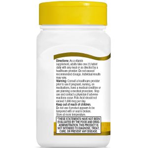 فولیک اسید سوانسون 21st Century Folic Acid