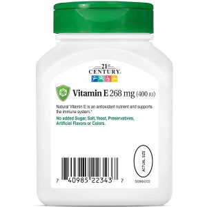 ویتامین E سنتری 21st Century Vitamin E