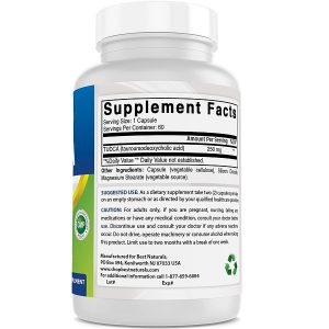 تودکا بست نچرالز 250 میلی گرم 60 عدد Best Naturals TUDCA